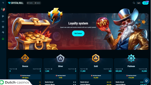 CrystalRoll Casino VIP-programma