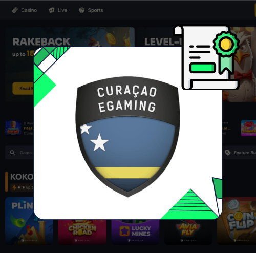 KokoBet Casino Licenties