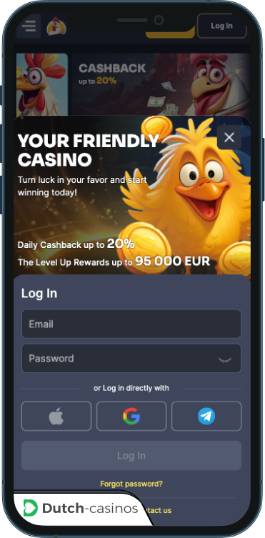 KokoBet Casino inloggen