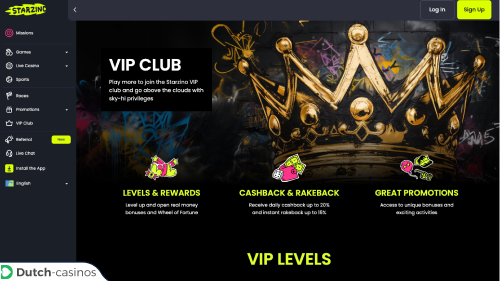 Starzino Casino VIP-programma