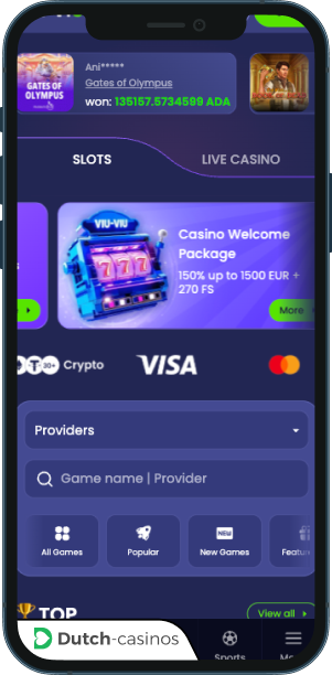Viu Viu Casino mobiele app