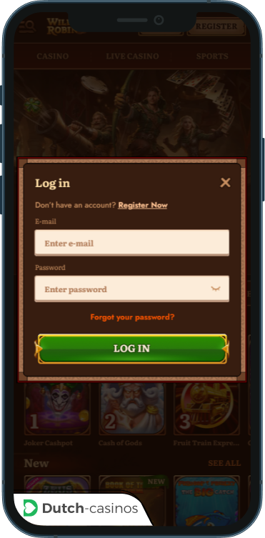 Wild Robin Casino Inloggen