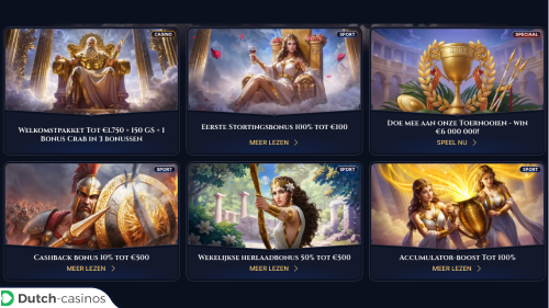 Cazeus Casino bonus code