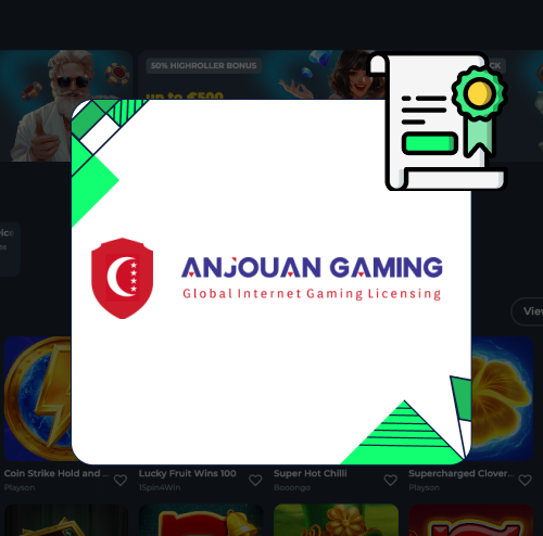 GigaSpinz Casino Licenties
