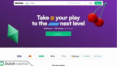 InstaSpin Casino kort overzicht