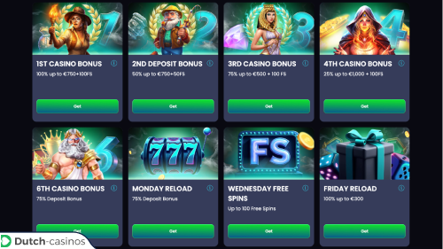 MegaBet Casino bonus code