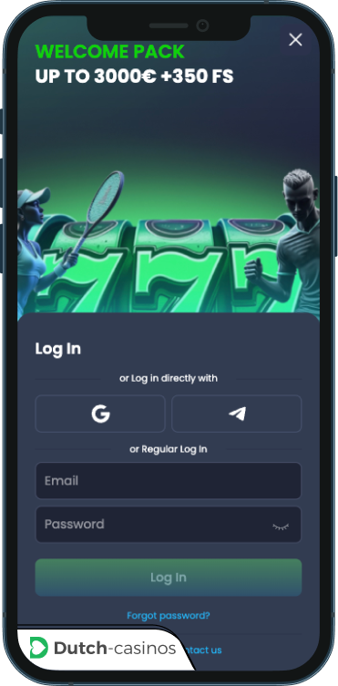 MegaBet Casino inloggen