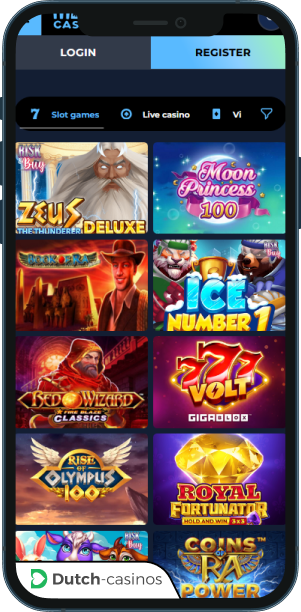 Moana Casino mobiele app