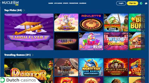 NucleonBet Casino kort overzicht