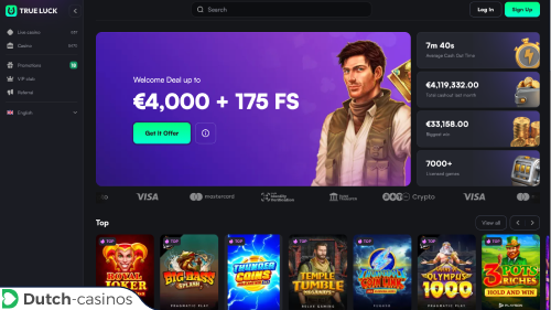 Trueluck Casino kort overzicht