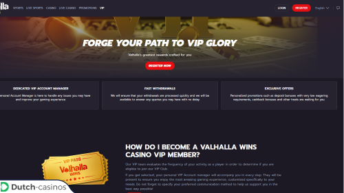 Valhallawins Casino VIP-programma