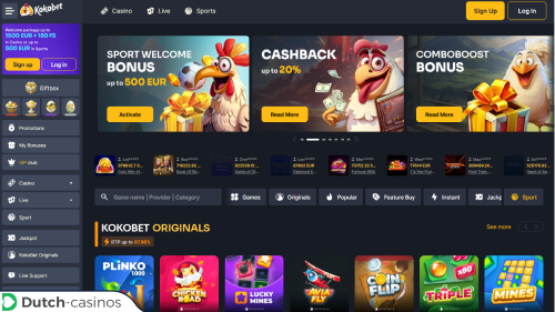 KokoBet Casino breve revisão