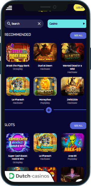 LyraBet Casino Mobiele app