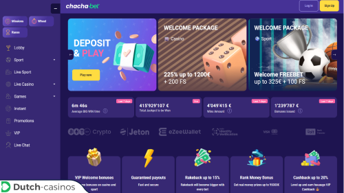 chachabet Casino breve revisão