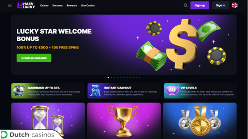 HashLucky Casino breve revisão