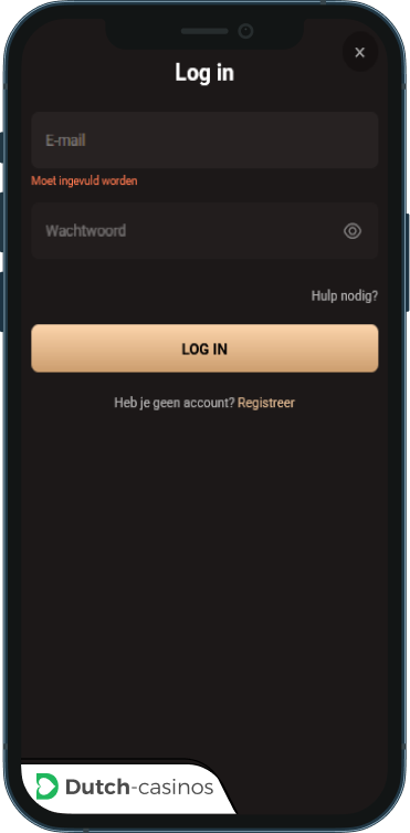 LegionBetCasino inloggen