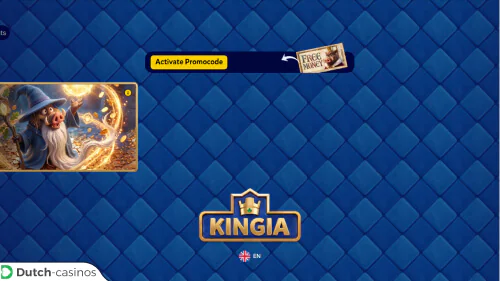 Kingia bonus code
